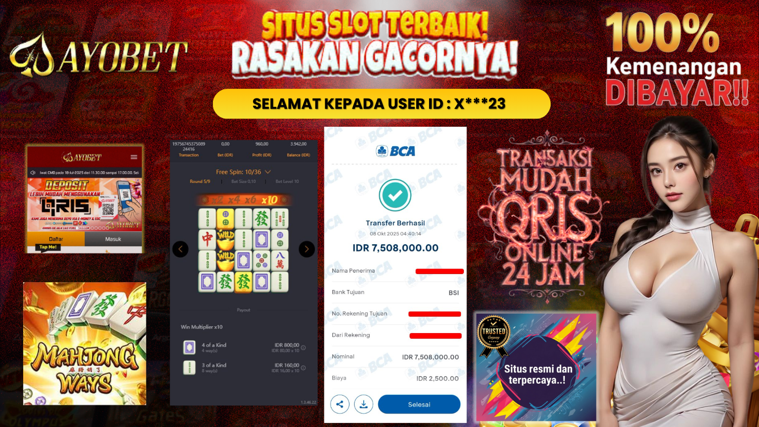 AYOBET JACKPOT SLOT MAHJONG WAYS